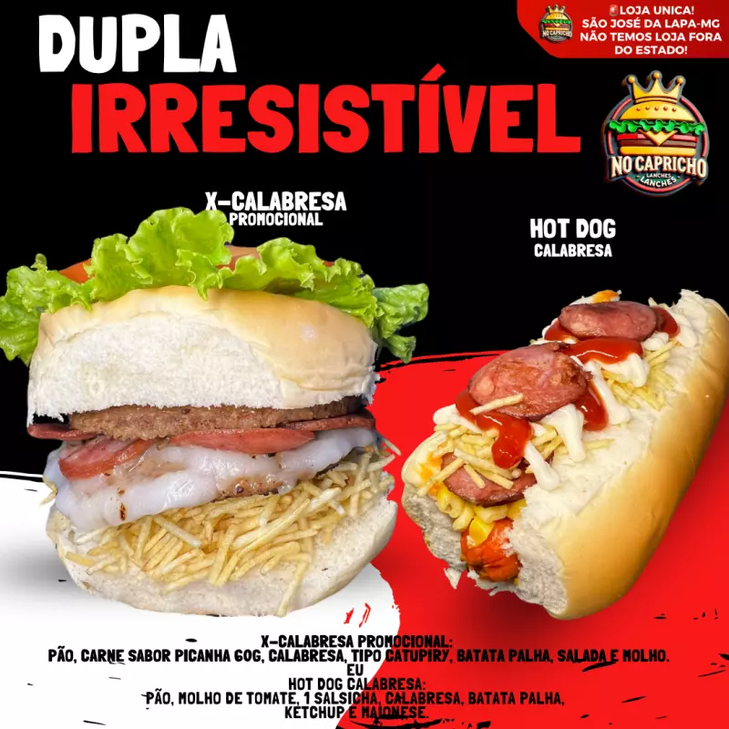 DUPLA IRESISTIVEL