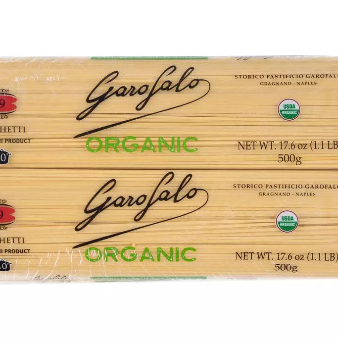 Pasta orgánica tipo spaghetti