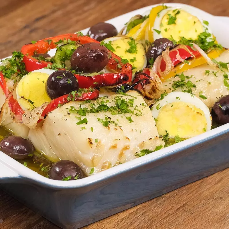 Bacalhau ao forno