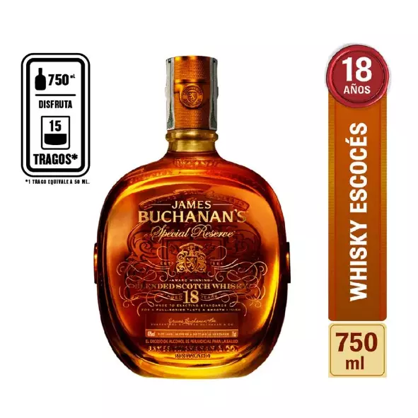 Whisky Buchanan's 18 Años