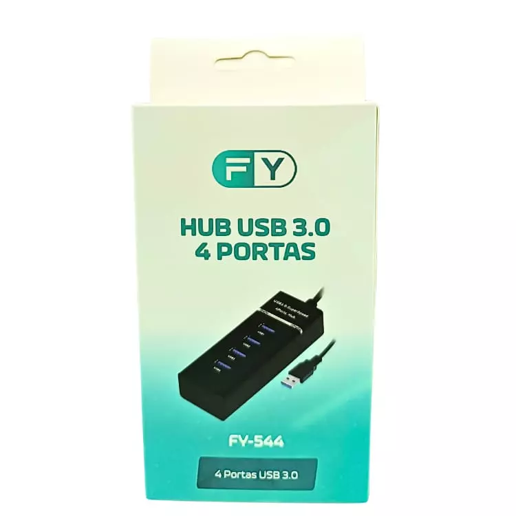 HUB USB 3.0 4 EM 1 FY-544