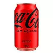 Coca zero açúcar lata