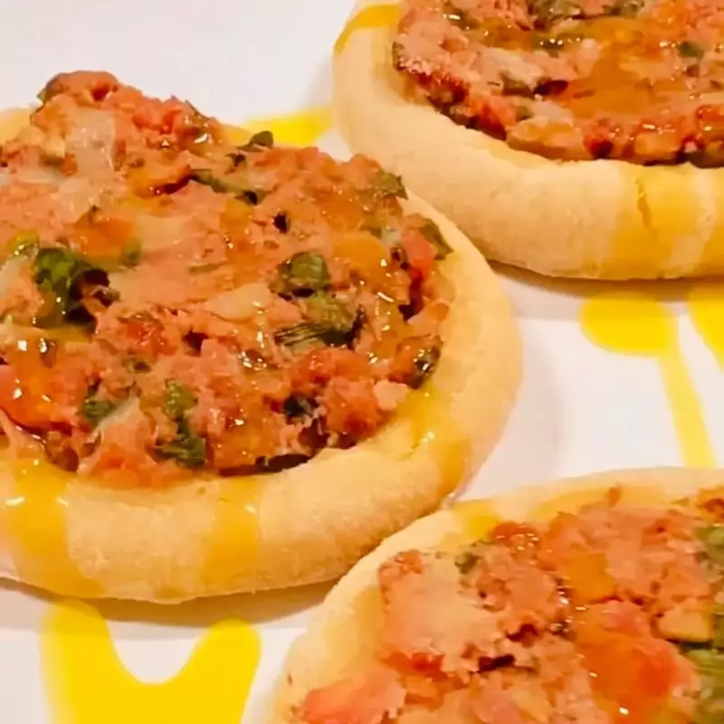 Esfirra aberta de Carne Pac c/ 6 uni