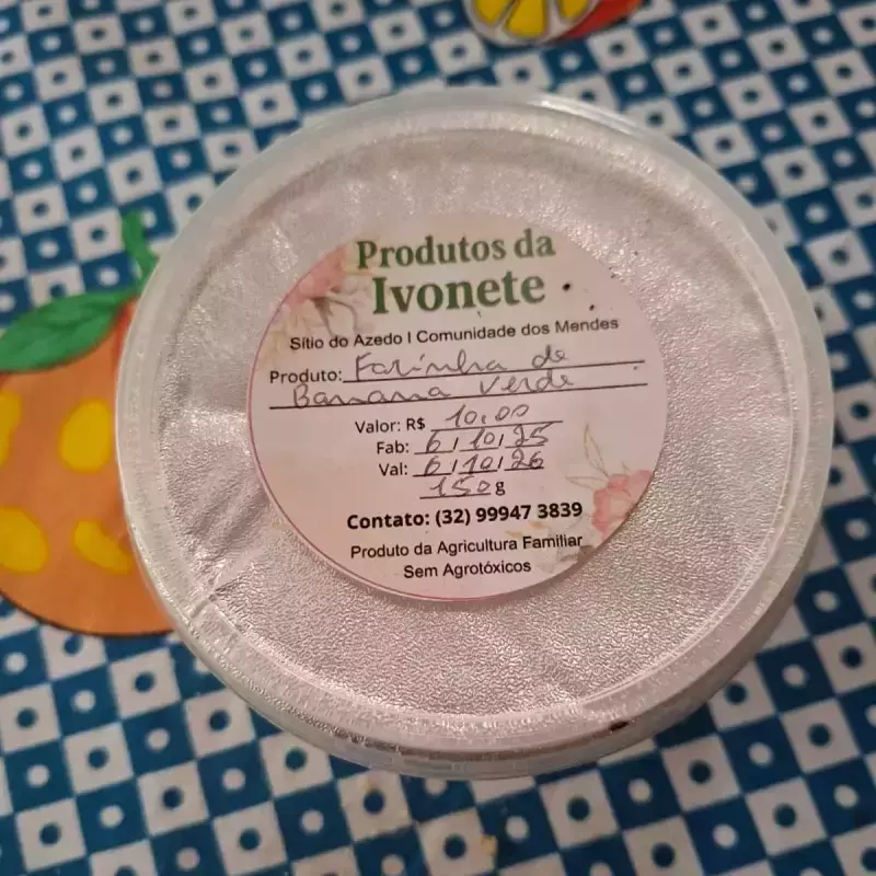 Farinha de Banana Verde (Ivonete)
