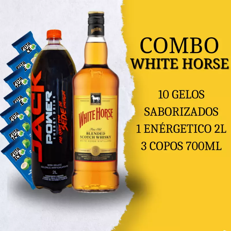 COMBO CAVALO BRANCO 1l