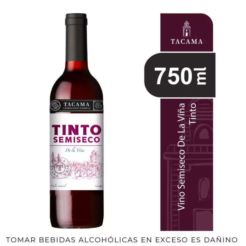 VINO TACAMA TINTO SEMI SECO
