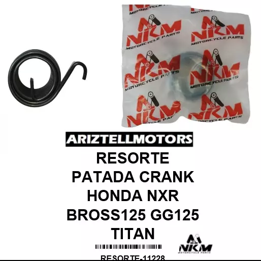 Resorte crank NXR Bross