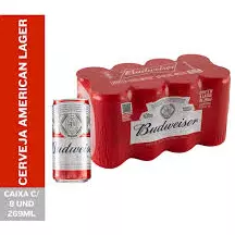 BUDWEISER 269ML C/8 UNI.