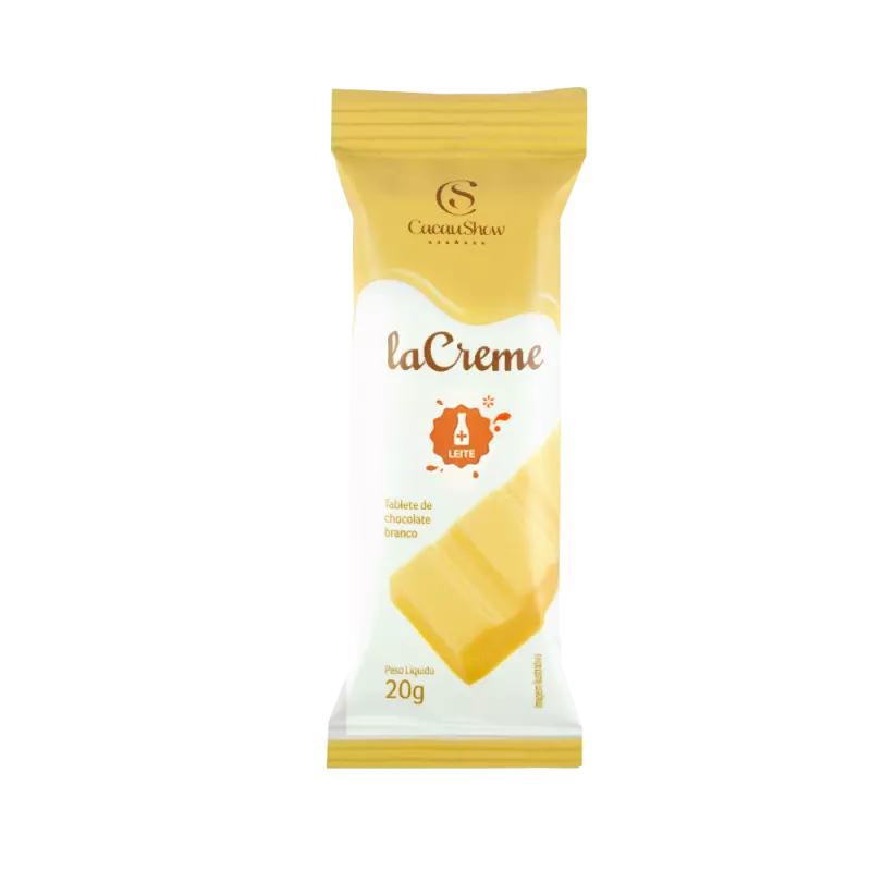 Tablete lacreme branco 20g