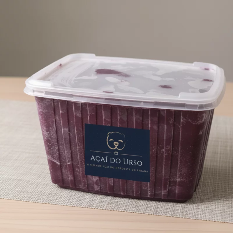 Pote açaí puro 2 litros