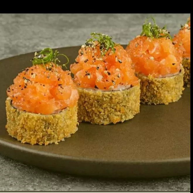 Hot tartá salmão