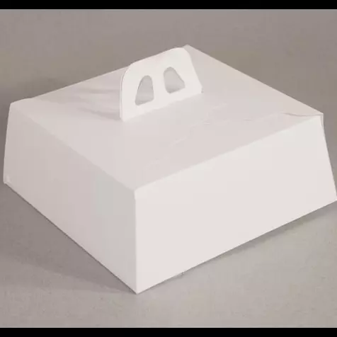 CAJA PANETONE BLANCA