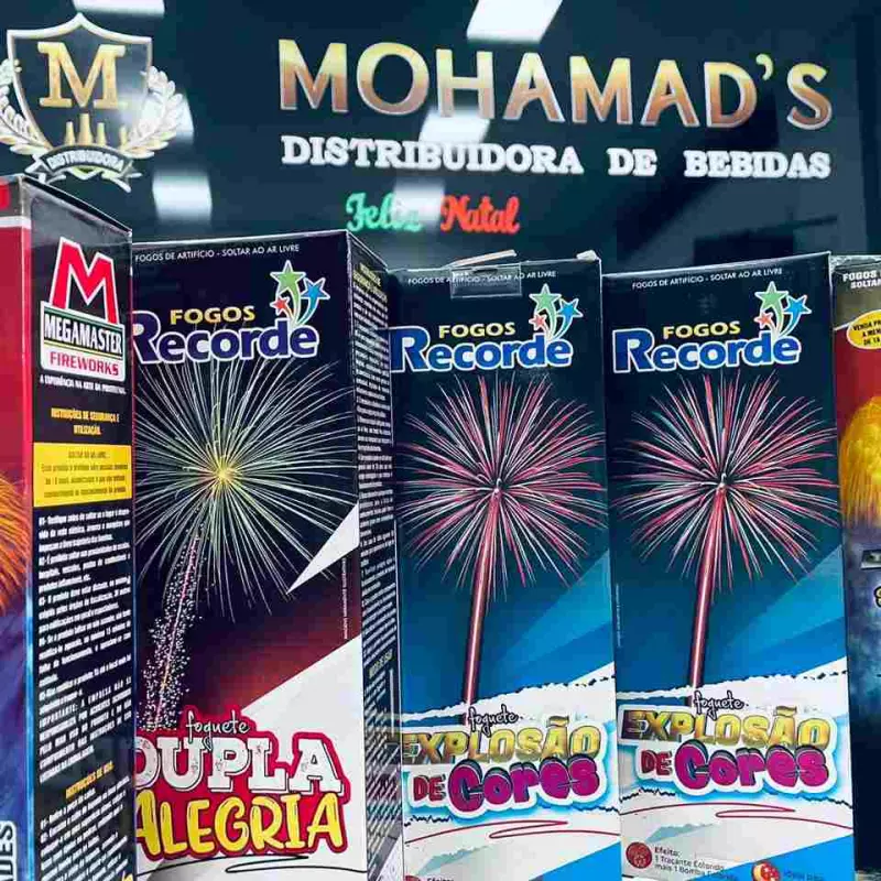 FOGUETE EXPLOSÃO COLORIDA