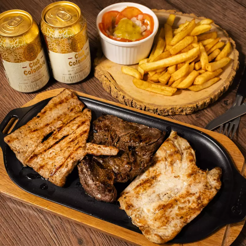 Picada 3 carnes a la parrilla