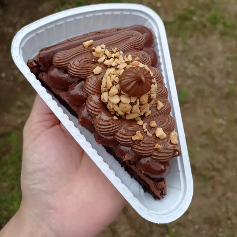 Fatia de Brownie Ferrero