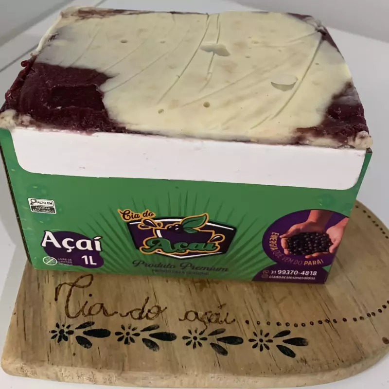 Açaí creme de Bis Branco (1 litro)