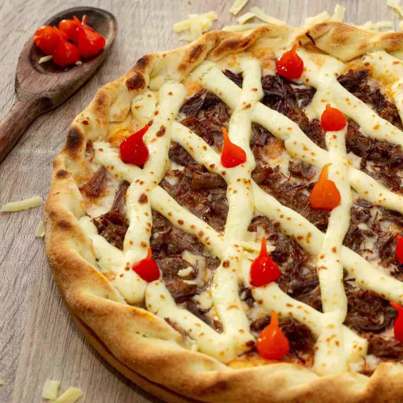 Pizza Pequena 4 fatias.