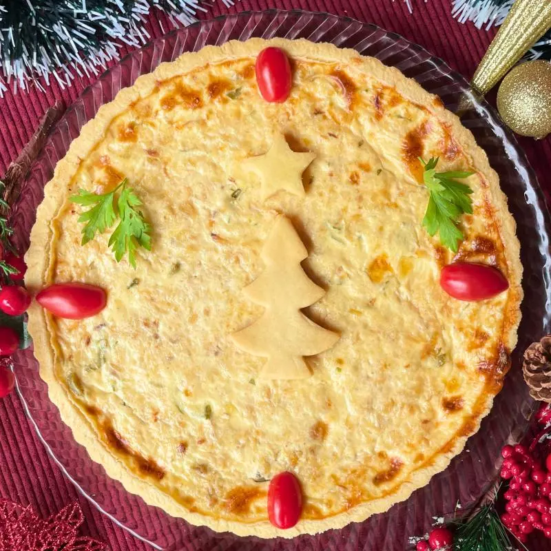 QUICHE DE BACALHAU