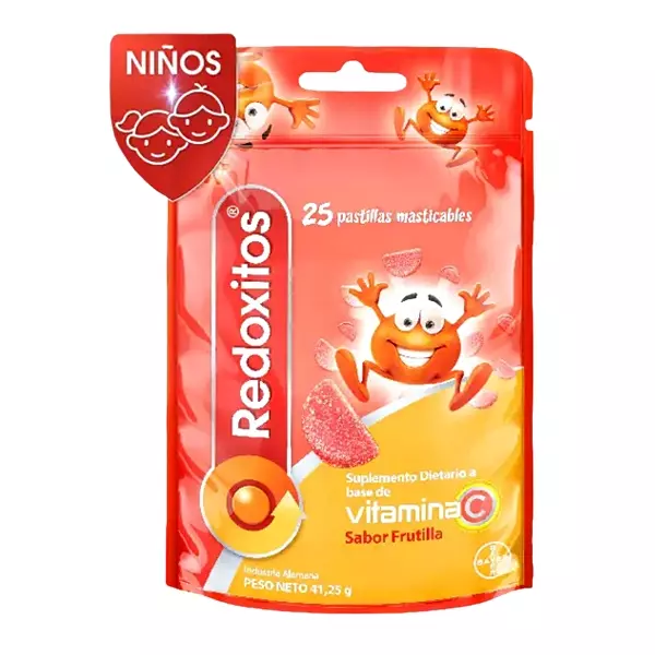 Redoxitos Vitamina C Frutilla x 25