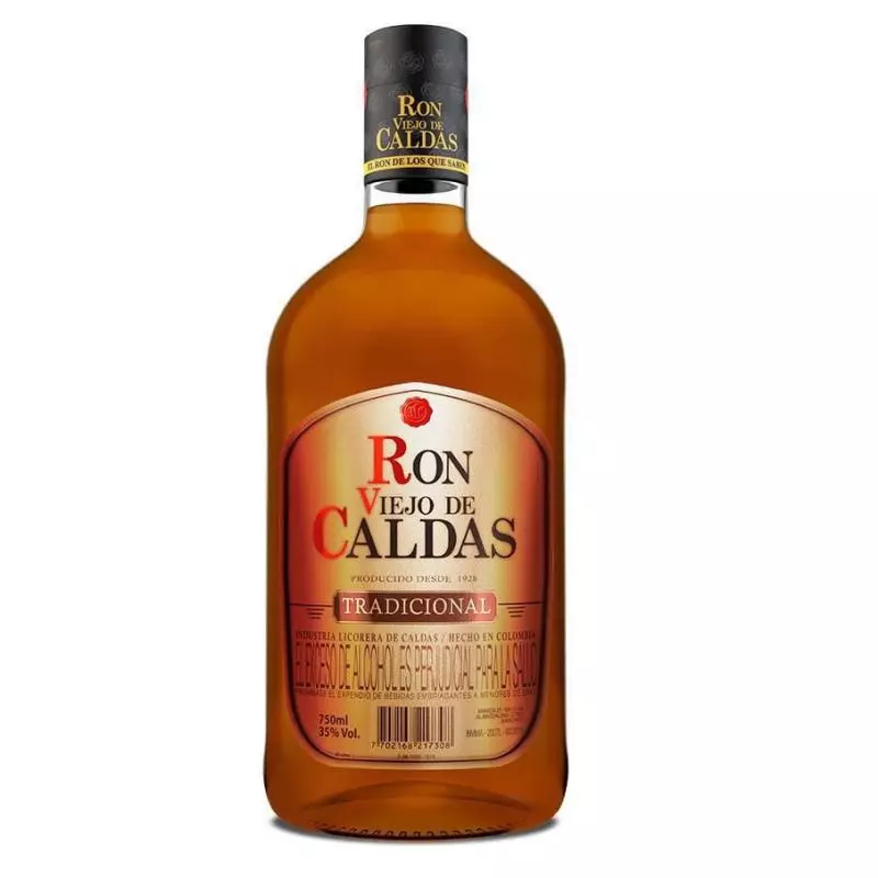 Ron Viejo de Caldas botella