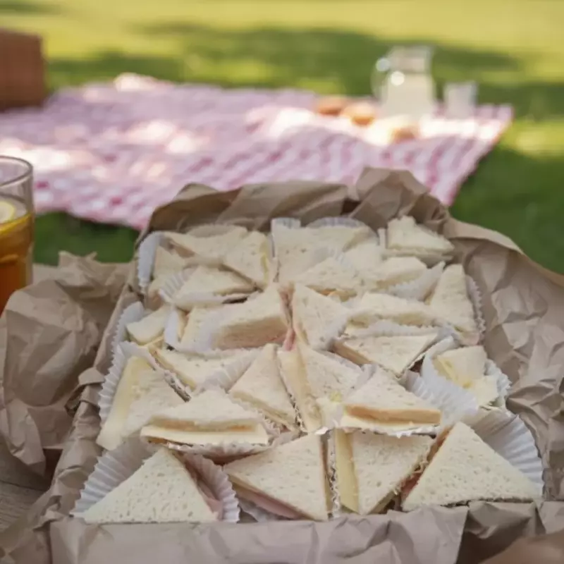 Triples mixtos (jamón y queso)🍞🥓🧀