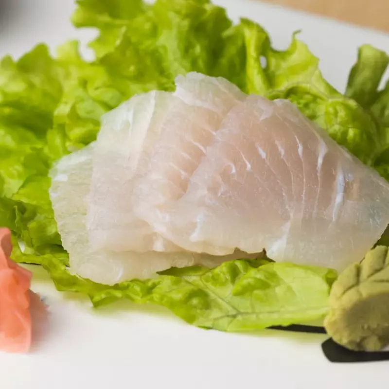 Sashimis pescado blanco