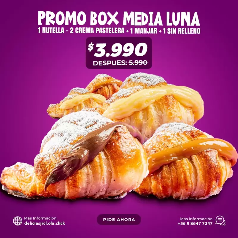 🥐 Nuevo Box de Medialunas 🥐