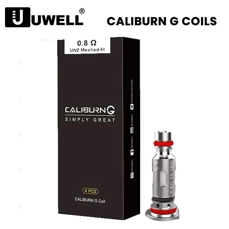 Uwell Caliburn G Coil 0.8 e 1.0 Ohm
