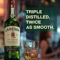 JAMESON GREEN TRIPPLE DISTILLED IRIS