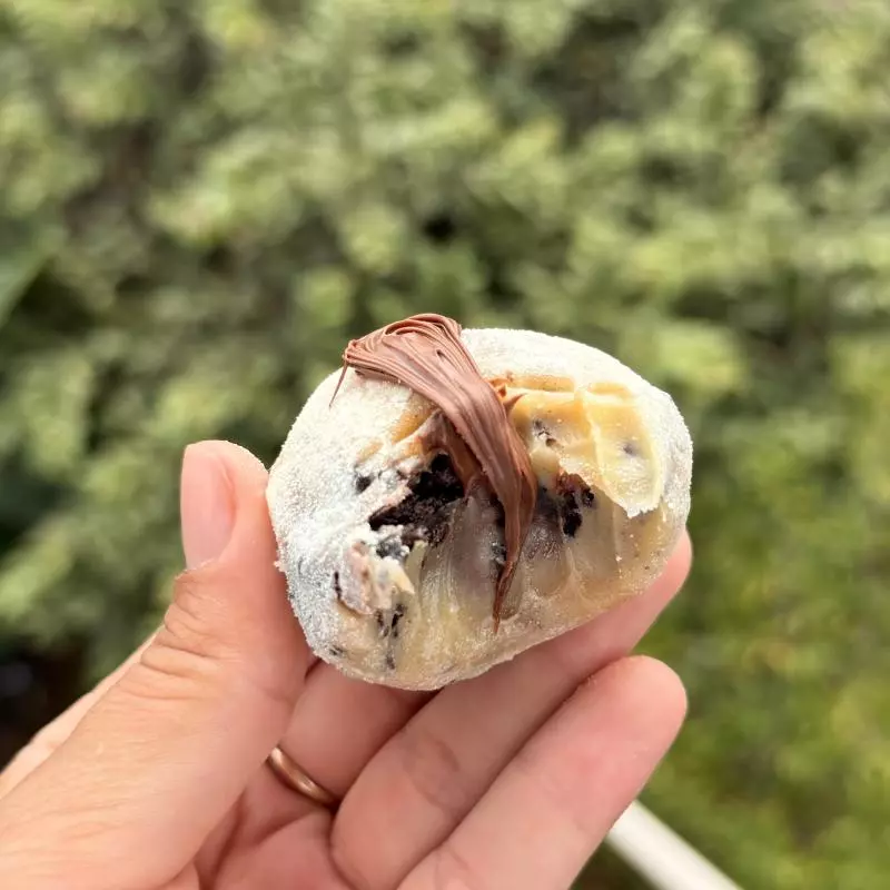 Bombom oreo com nutella