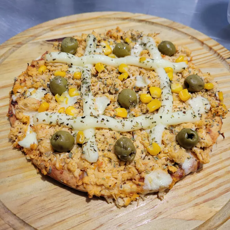 PIZZA FRANGO COM CATUPIRY