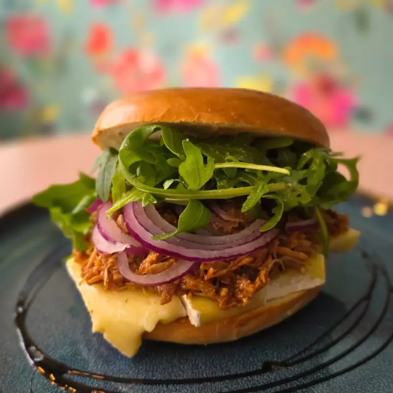 Pulled Pork Bagel