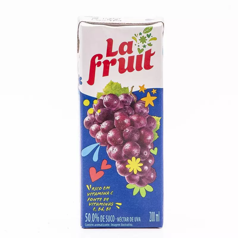 LA FRUIT CAIXINHA 200 ML UVA