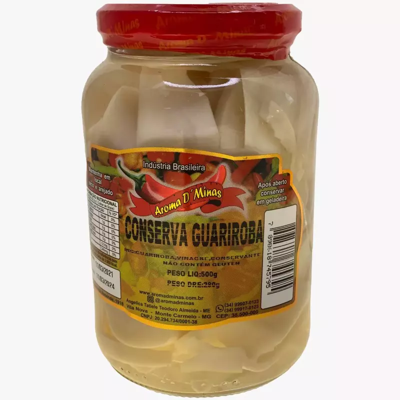 Conserva Guariroba 500g