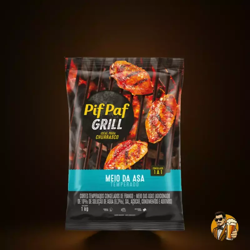 Meio da Asa Temperada