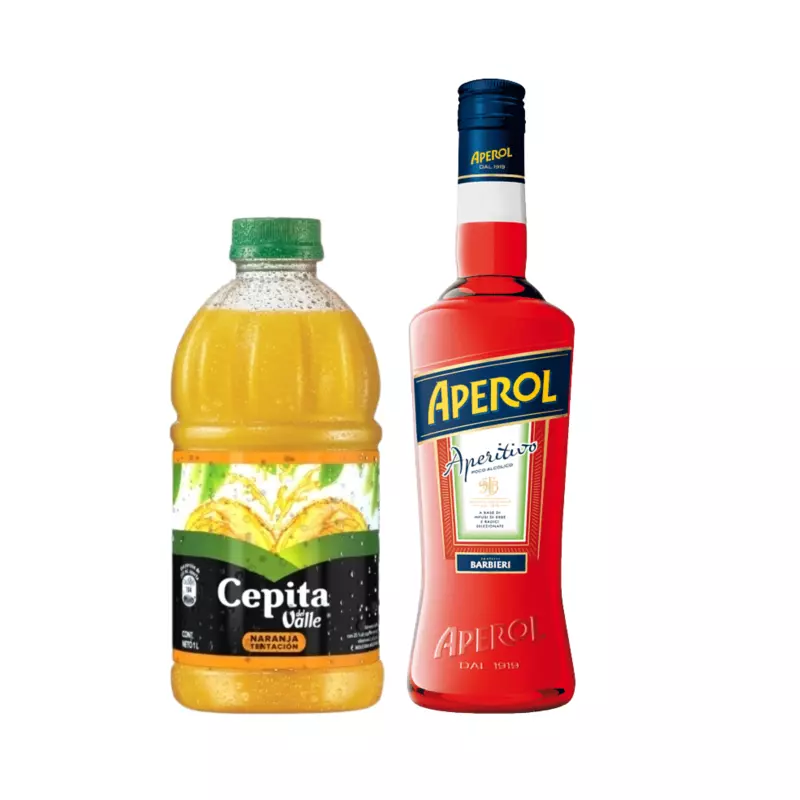 Aperol + Cepítal de Naranja