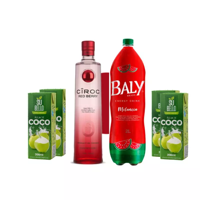 Ciroc Red Berry + Energetico 2L