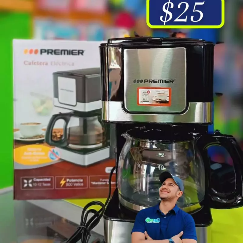 Cafetera Premier. 12 tazas