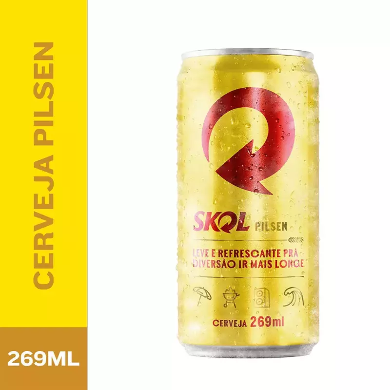 SKOL LATA 269ML