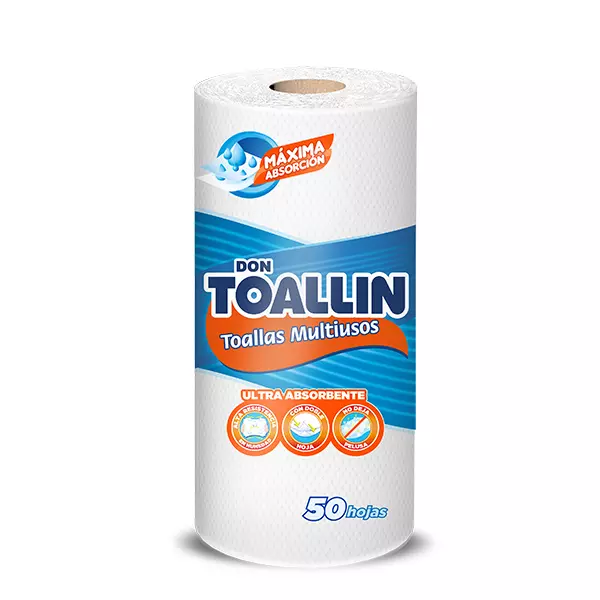 Bulto Don Toallin Multiuso 50 HOJAS