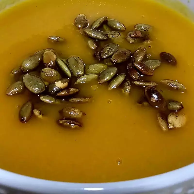 Sopa de ayote/Butternut squash soup