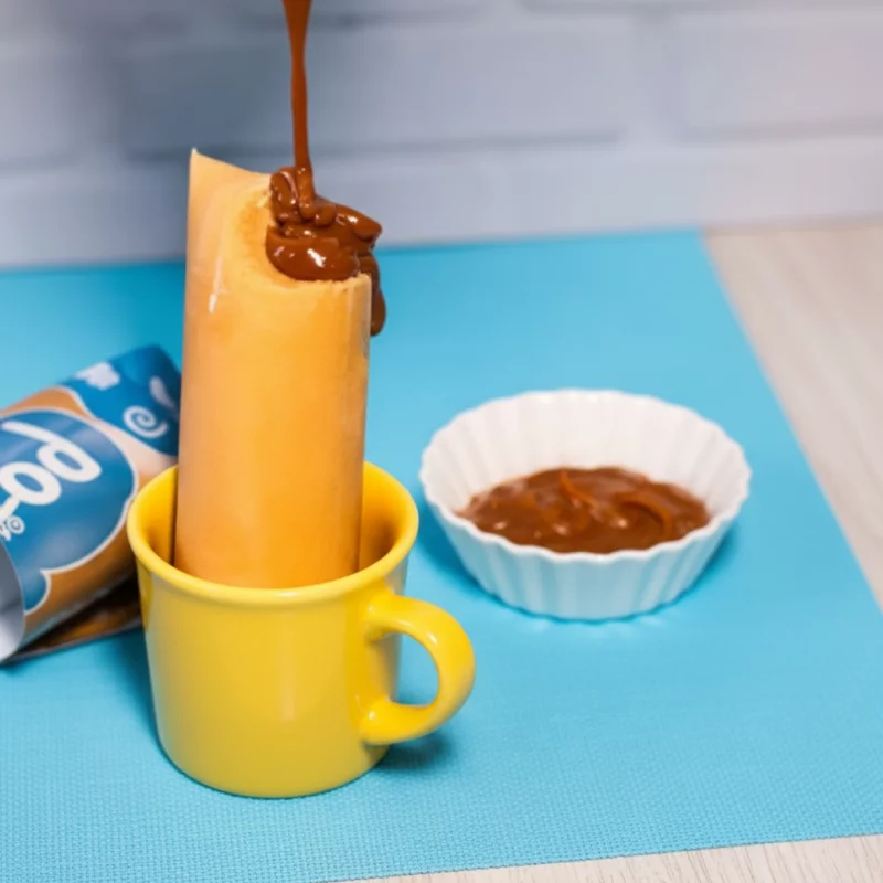 Congeladinho doce de leite