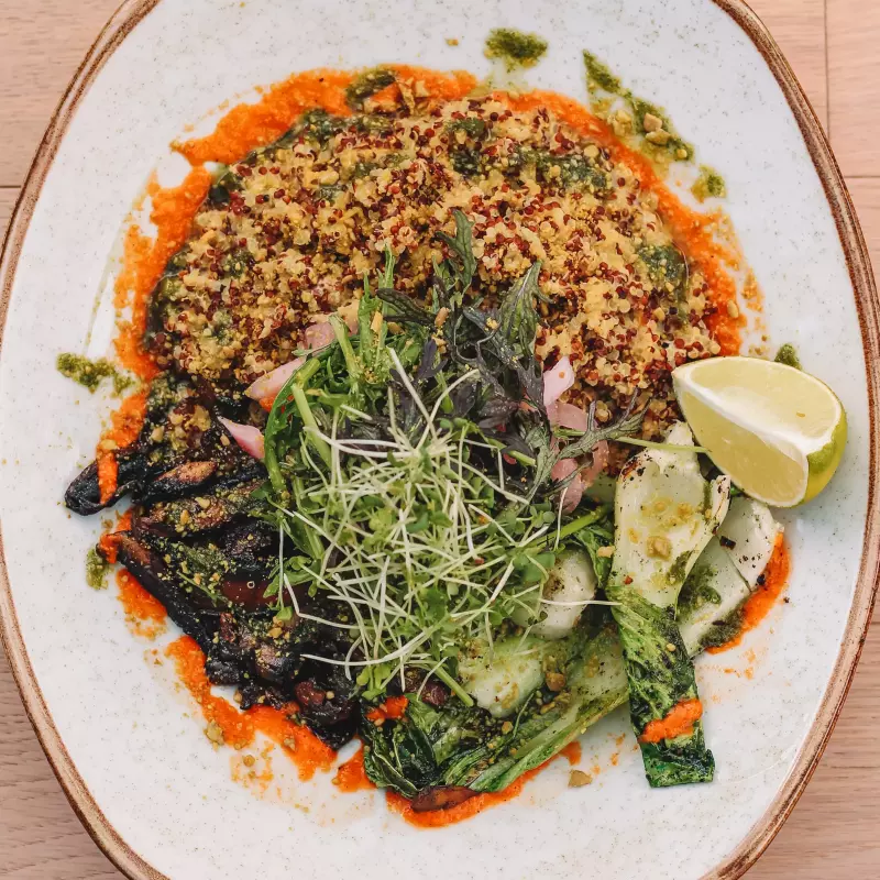 Quinoto y Setas 🌾