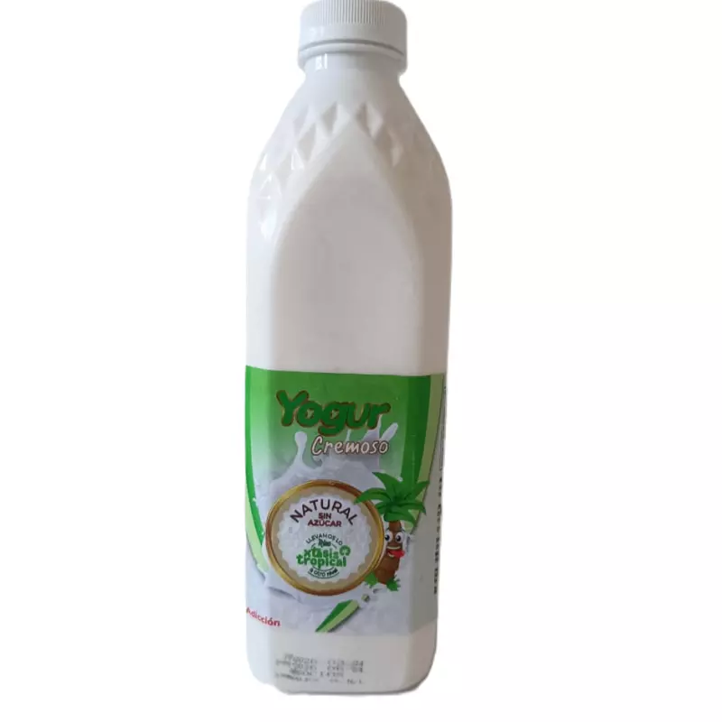 Yogur Cremoso Natural c. azúcar 1Lt