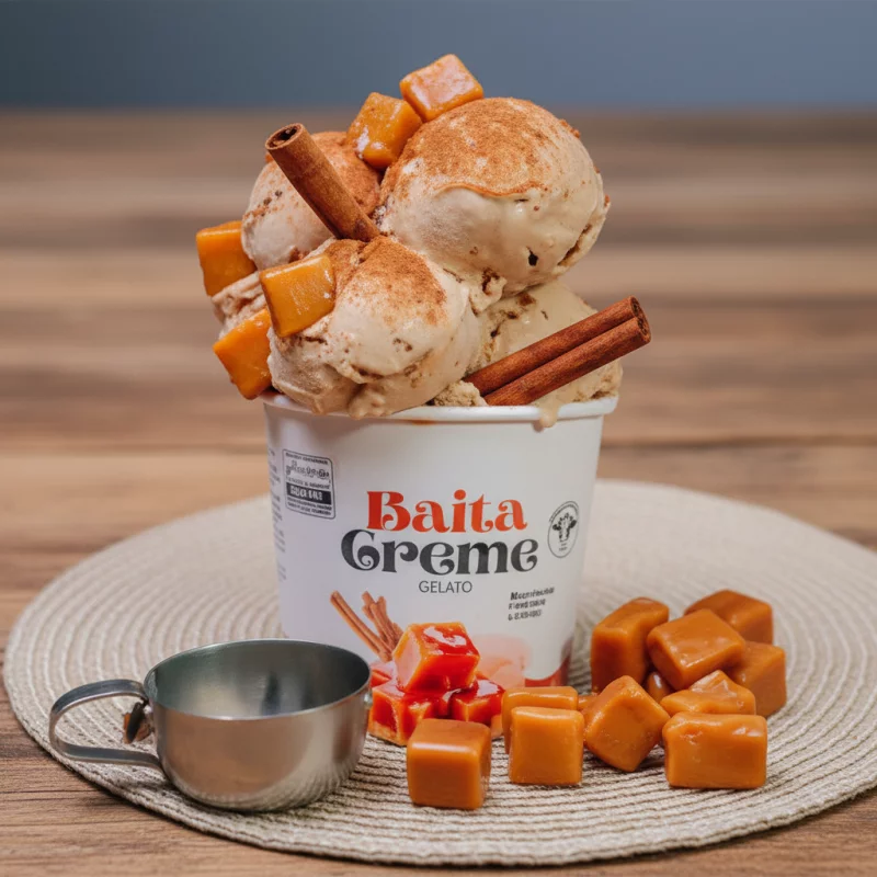 SORVETE BAITA CREME CARAMELO