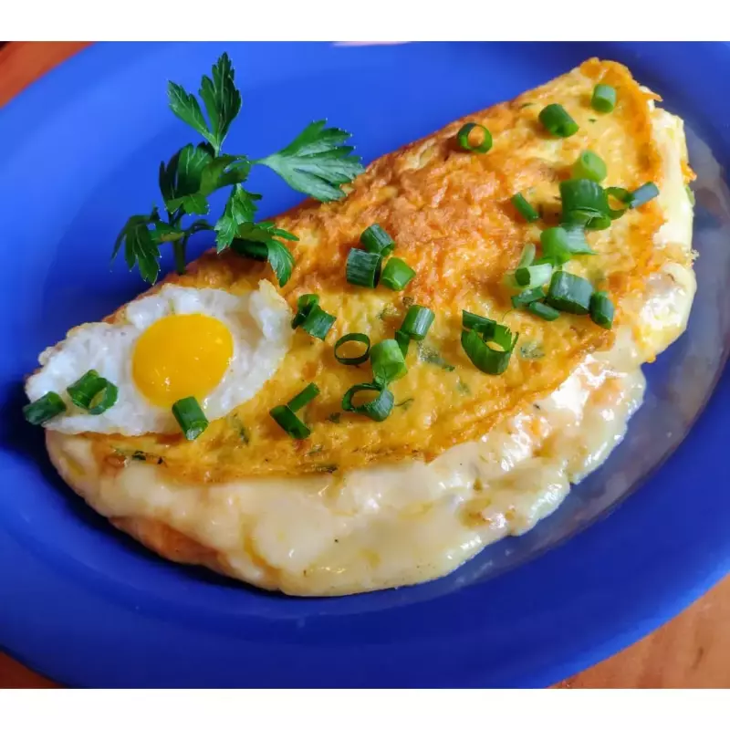 OMELETE QUEIJO CANASTRA