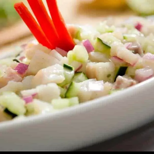Ceviche de camarones