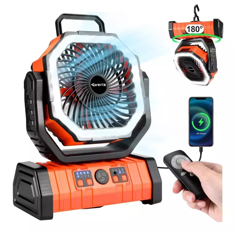 Ventilador F6 recargable 20000 mah