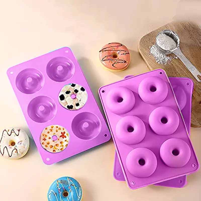 Molde de silicón para donas