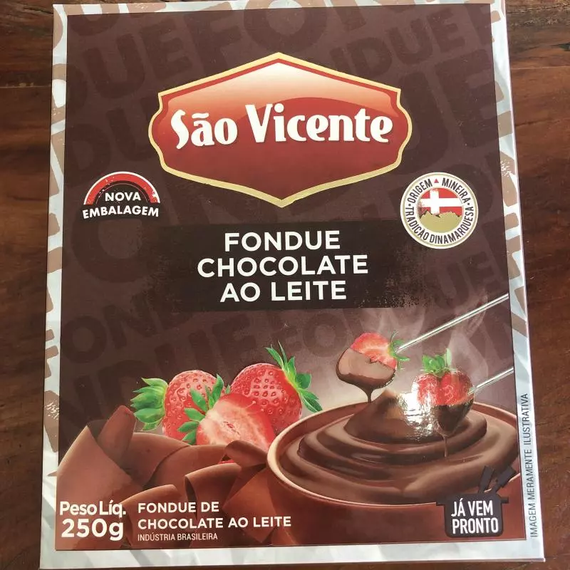 Fondue de Chocolate com Leite